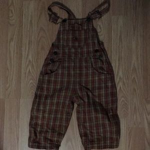 Flannel coveralls  like new